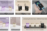 Batterie portable 20000mAh 66W charge rapide