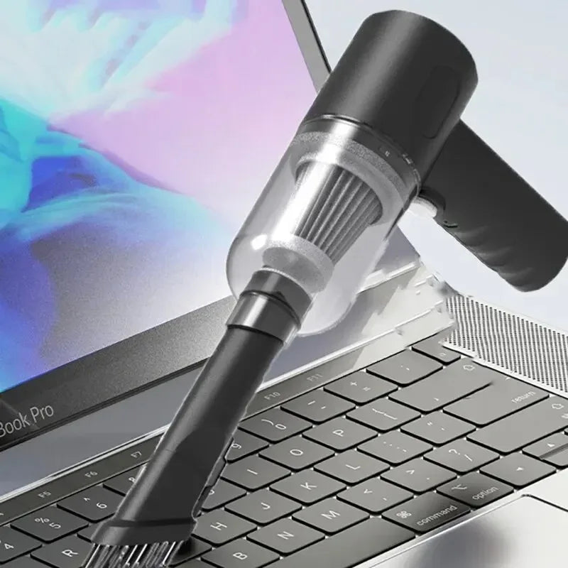 Mini Cordless Vacuum Cleaner 9000Pa Wet & Dry USB