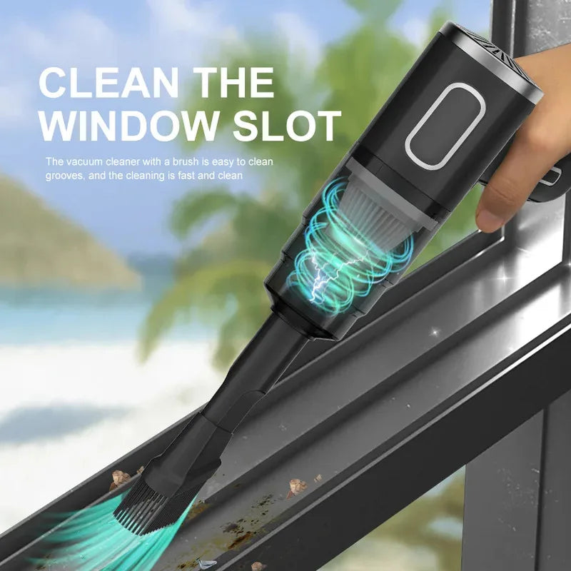 Portable Wireless Vacuum Cleaner 2000mAh Home & Car