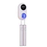Stérilisateur UV brosse à dents avec couvercle auto-ouvert et désinfection par UV.