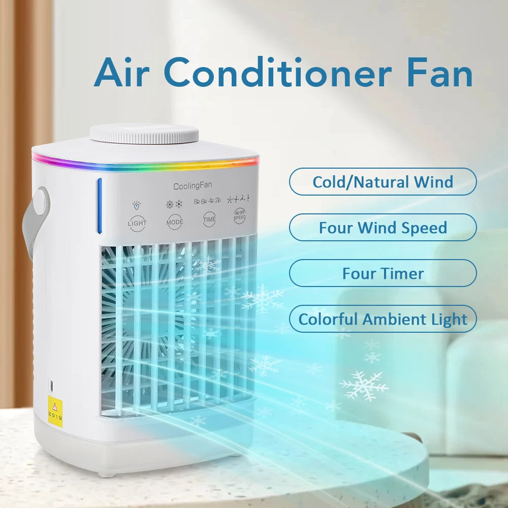 Mini climatiseur portable rechargeable