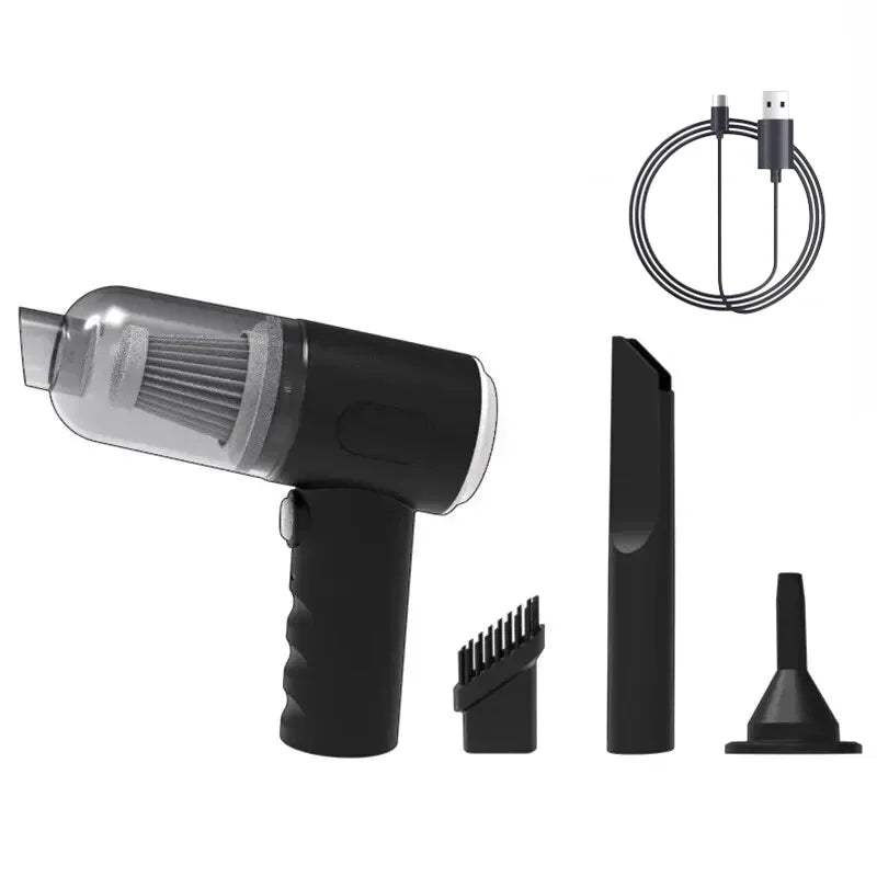 Mini Cordless Vacuum Cleaner 9000Pa Wet & Dry USB