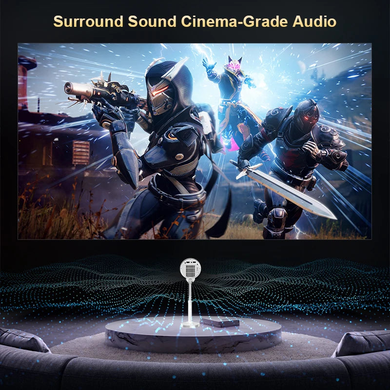 Projecteur Touyinger X9 Pro 1080P 4K Android 13 — Smart home theater
