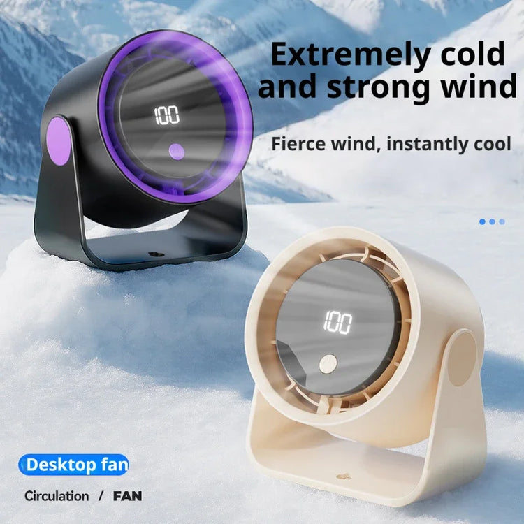 Ventilateur de bureau turbo silencieux