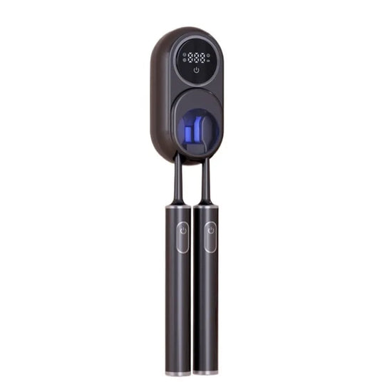 Stérilisateur UV brosse à dents avec couvercle auto-ouvert pour une protection contre les bactéries.