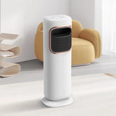 Climatiseur portable 3-en-1 avec chaleur A year-round climate solution in one portable device. Cool in summer, heat in winter, and humidify all year long — no installation required. 3-in-1: air cooler, heater, and humidifierWorks in all seasons — cooling and heating modesPortable and lightweight — move it room to roomNo installation needed — plug and useQuiet operation suitable for home and office One device for every season. Comfort all year round.