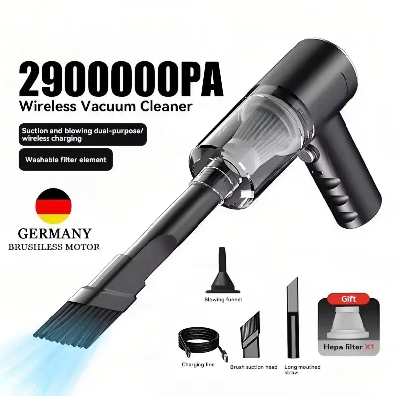 4-in-1 Cordless Vacuum Cleaner 120W Blow & Suction
