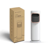 Climatiseur portable 3-en-1 avec chaleur A year-round climate solution in one portable device. Cool in summer, heat in winter, and humidify all year long — no installation required. 3-in-1: air cooler, heater, and humidifierWorks in all seasons — cooling and heating modesPortable and lightweight — move it room to roomNo installation needed — plug and useQuiet operation suitable for home and office One device for every season. Comfort all year round.